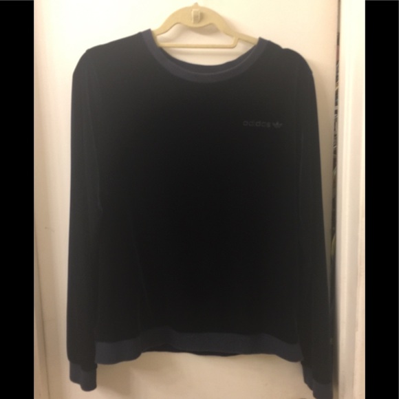 velvet adidas sweater